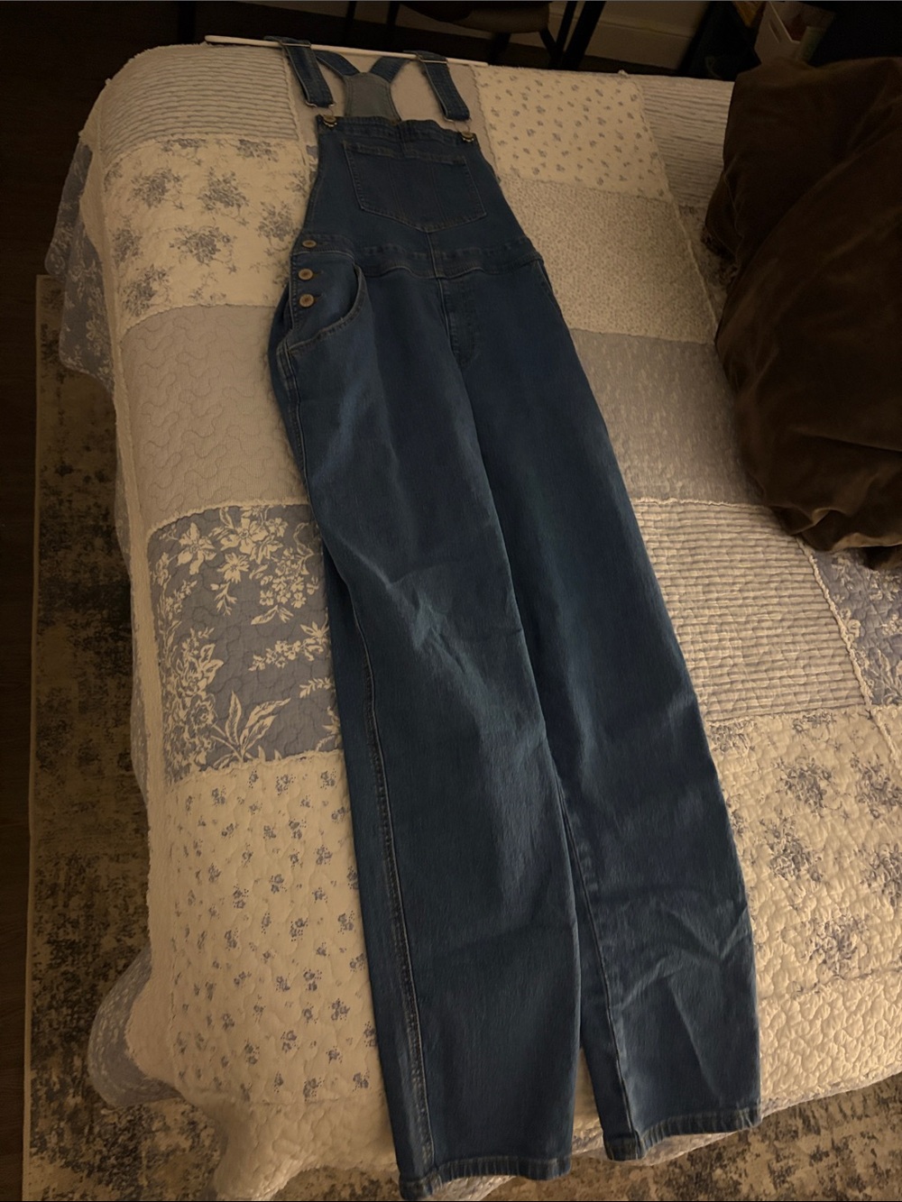 Women’s Blue Denim Overalls - Classic Casual Workwear